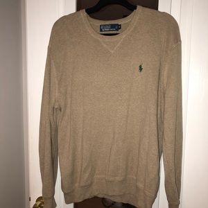 Tan POLO pullover